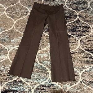 Dalia Collection Women's Brown Boot Cut Dress Pants